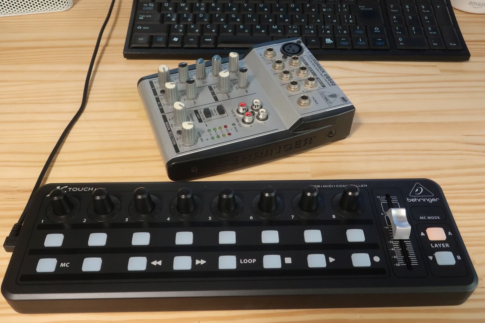 Behringer ベリンガー X Touch Miniをポチっと セイ生活