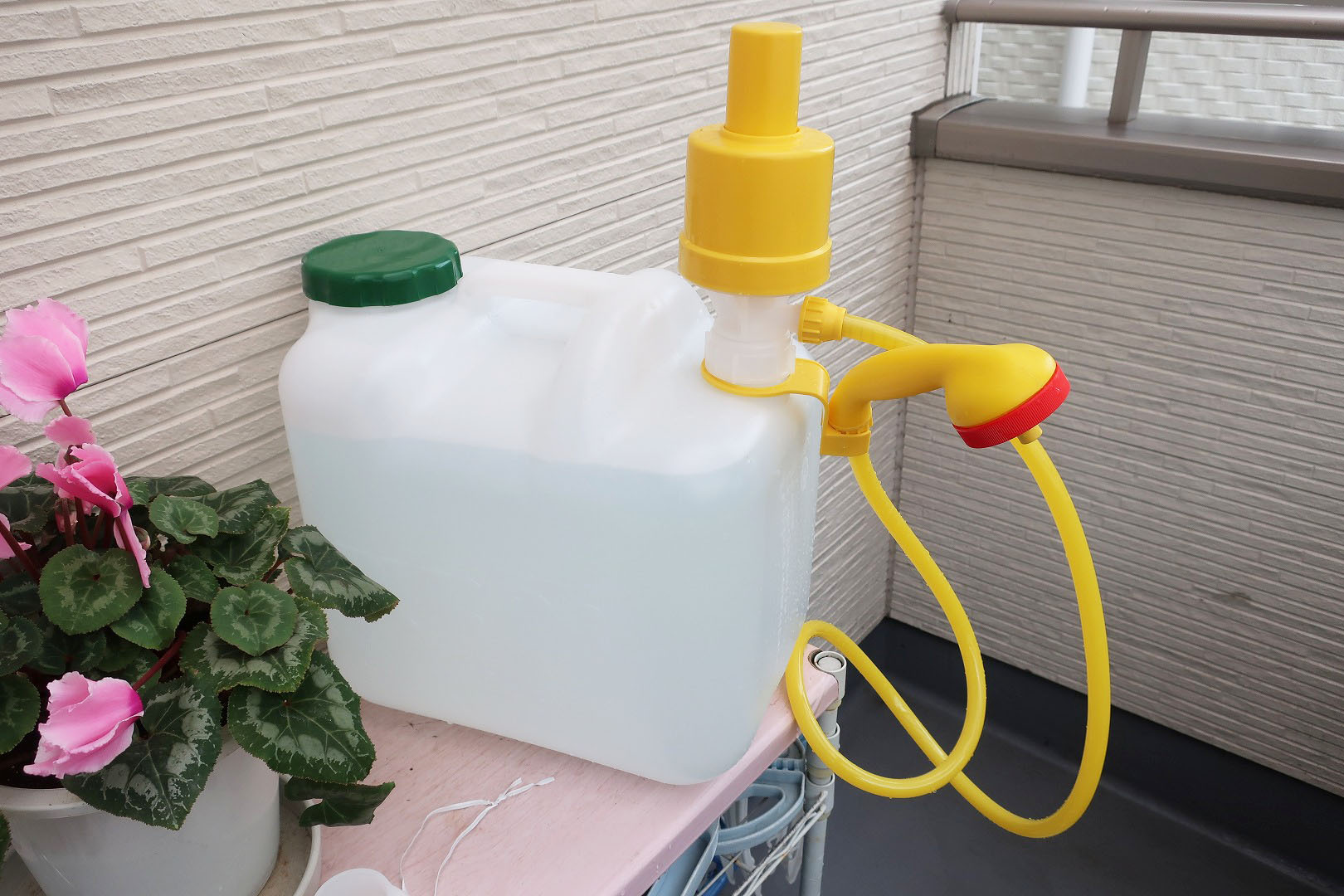 タカギのアウトドアポンプをポチっと セイ生活 タカギのアウトドアポンプをポチっと セイ生活