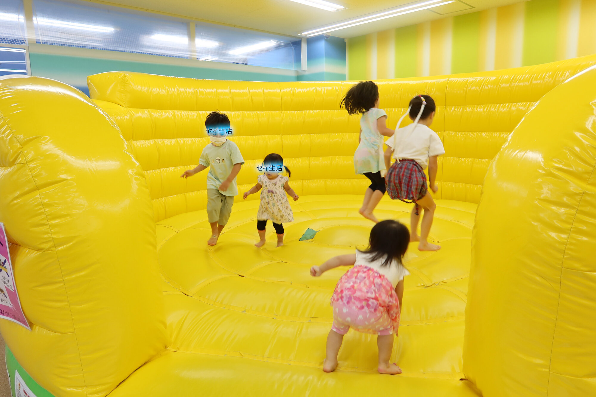 ピュアキッズ 北千住ポンタポルテ 屋内遊園地 セイ生活