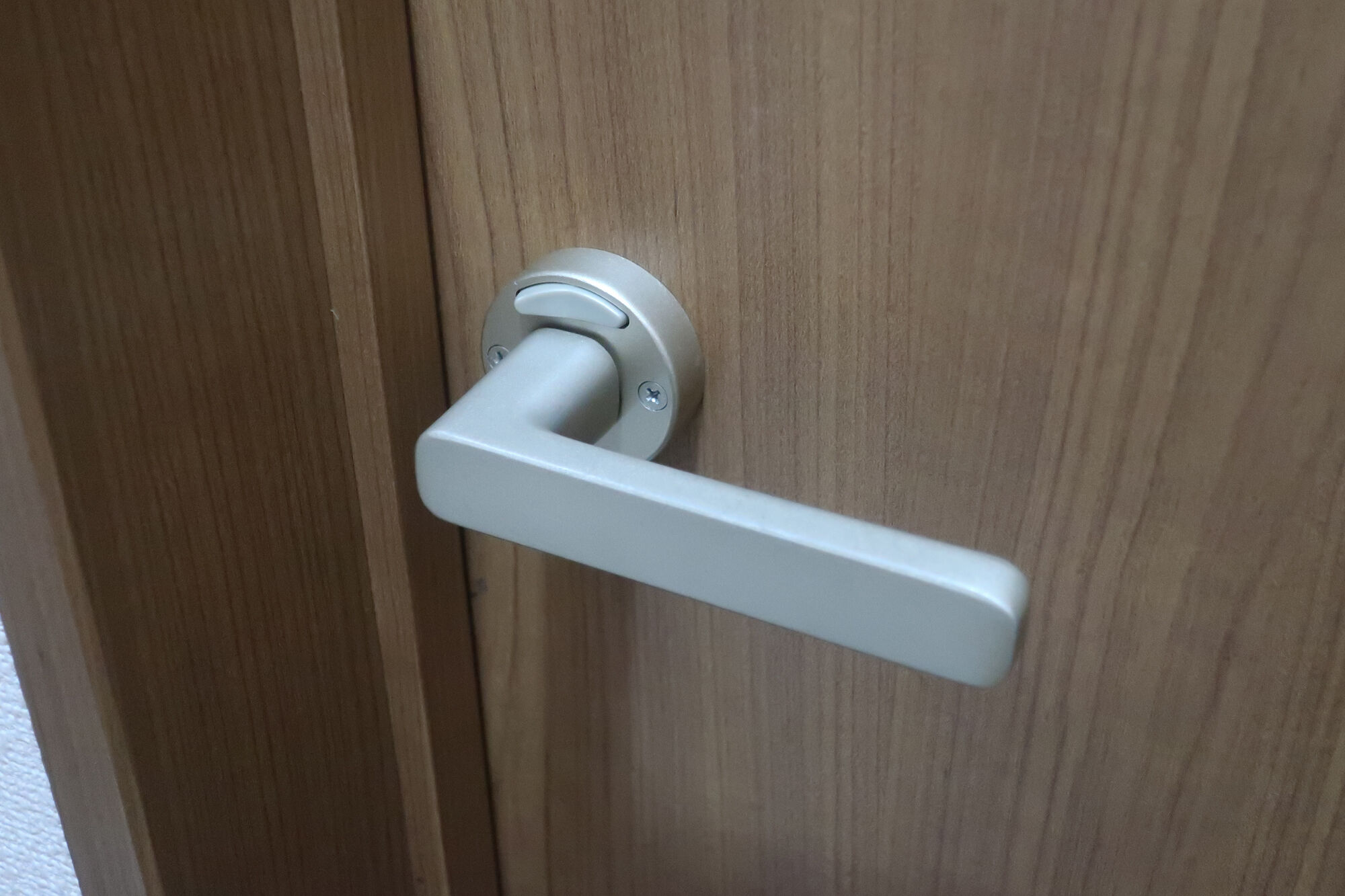 トイレのドアノブの鍵がかからなくなっていたので セイ生活