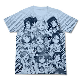 ラブライブ！サンシャイン!!_オールプリントＴシャツs