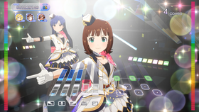 アイドルマスター TOURSゲーム画面イメージ2