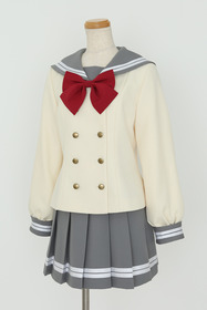私立浦の星女学院制服_斜(2年リボン)