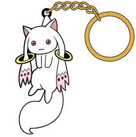 キュゥべえつままれキーホルダーs