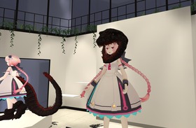 「バーチャルマーケット5」ゴジラブース店内2