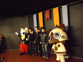 みんなでポーズ