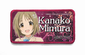 三村かな子脱着式ワッペンs