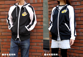 白凰女学院ヨット部パーカー黒着用s