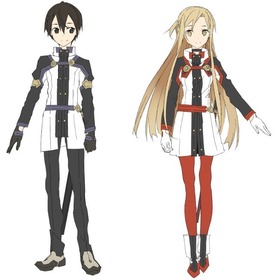 キャラクター設定(キリト&アスナ)