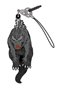 初代ゴジラつままれストラップ