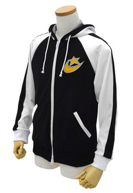 白凰女学院ヨット部パーカー黒前s