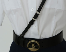 公安隊制服_ベルト_肩紐サイズ調整可