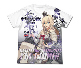 ウォースパイト_フルグラフィックTシャツs