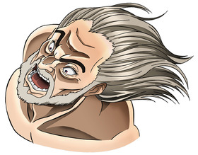 ドリアン表情