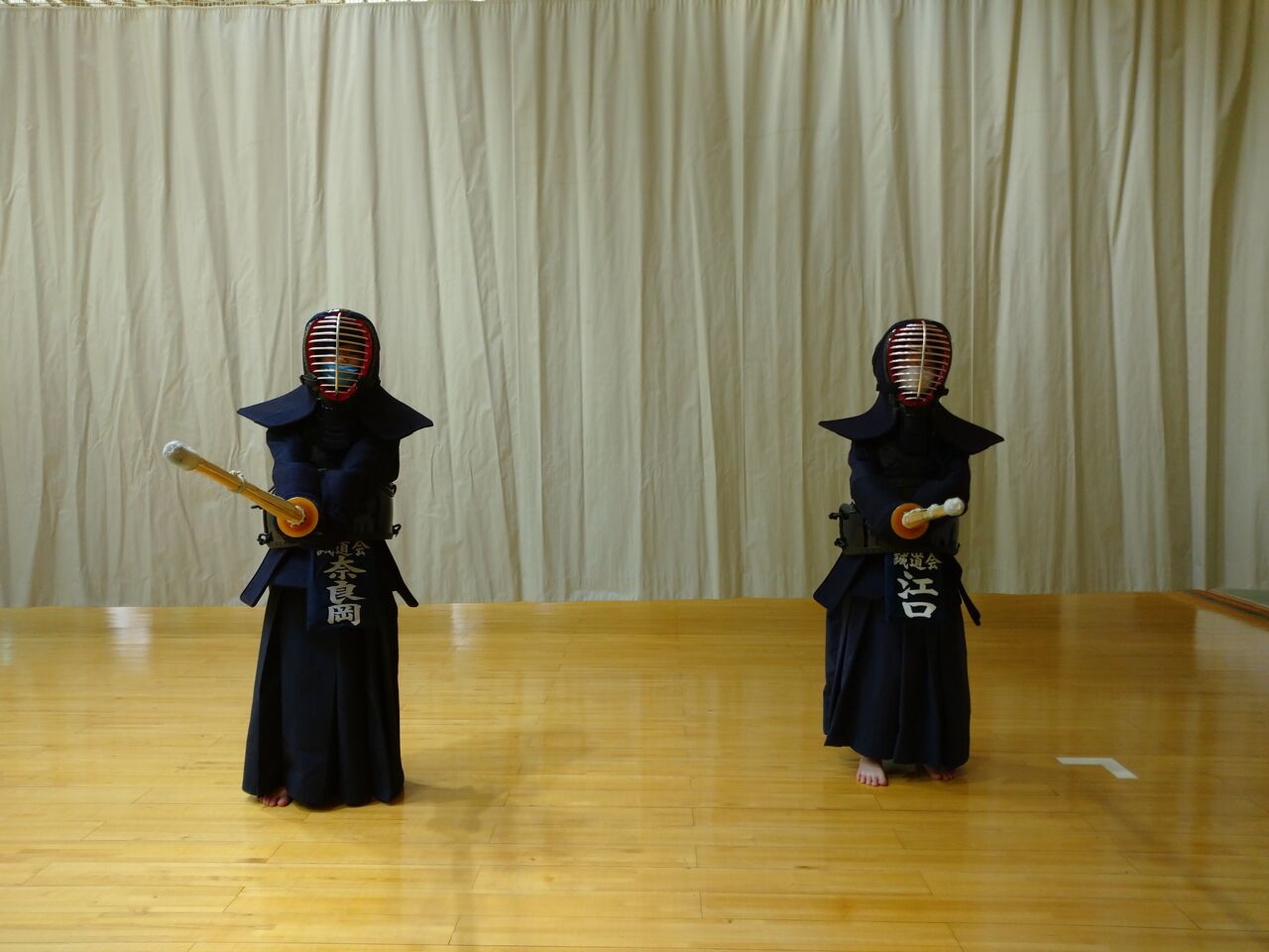 １年生ついにフル装備 誠道会南部道場 剣道スポーツ少年団