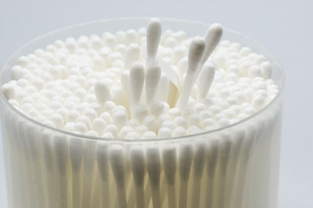 綿棒の写真画像