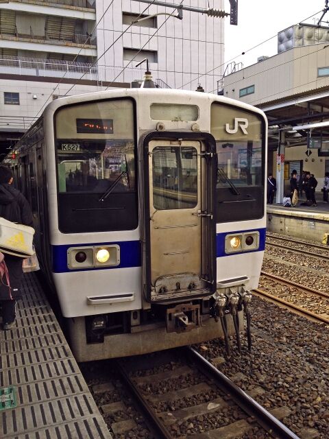JR常磐線の水戸駅ホーム