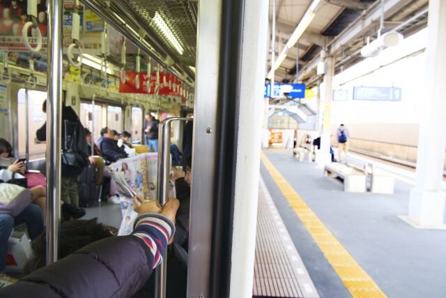 電車内の様子