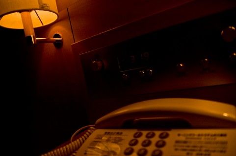 ホテルのベッド