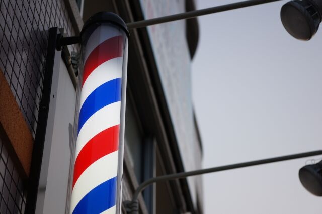 散髪屋のサインポール