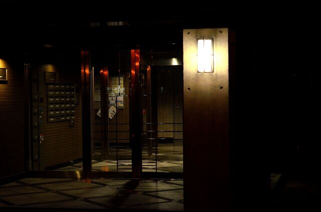 マンションエントランス（オートロック）