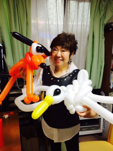 一龍斎貞友さん 風船王子 Blog