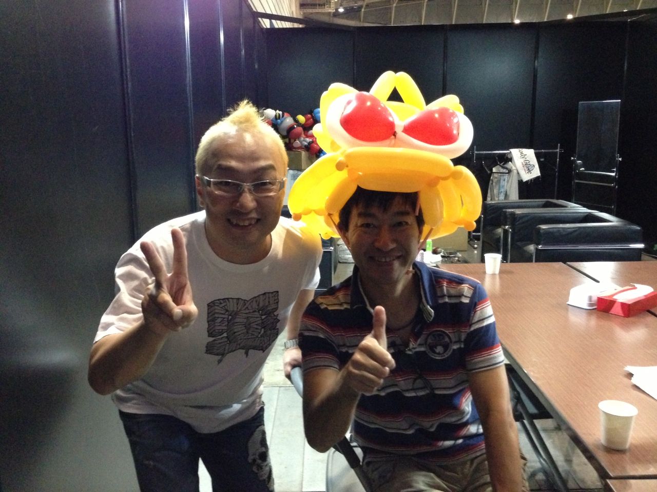 ゲスト声優陣の楽屋で お疲れ様の乾杯 風船王子 Blog ゲスト声優陣の楽屋で お疲れ様の乾杯 風船王子 Blog