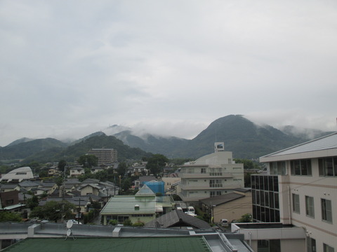 雨の金峰山