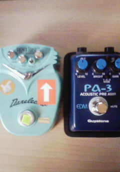 Guyatone Acoustic pre amp PA-3 エフェクタタタタタ11 : 俺、今