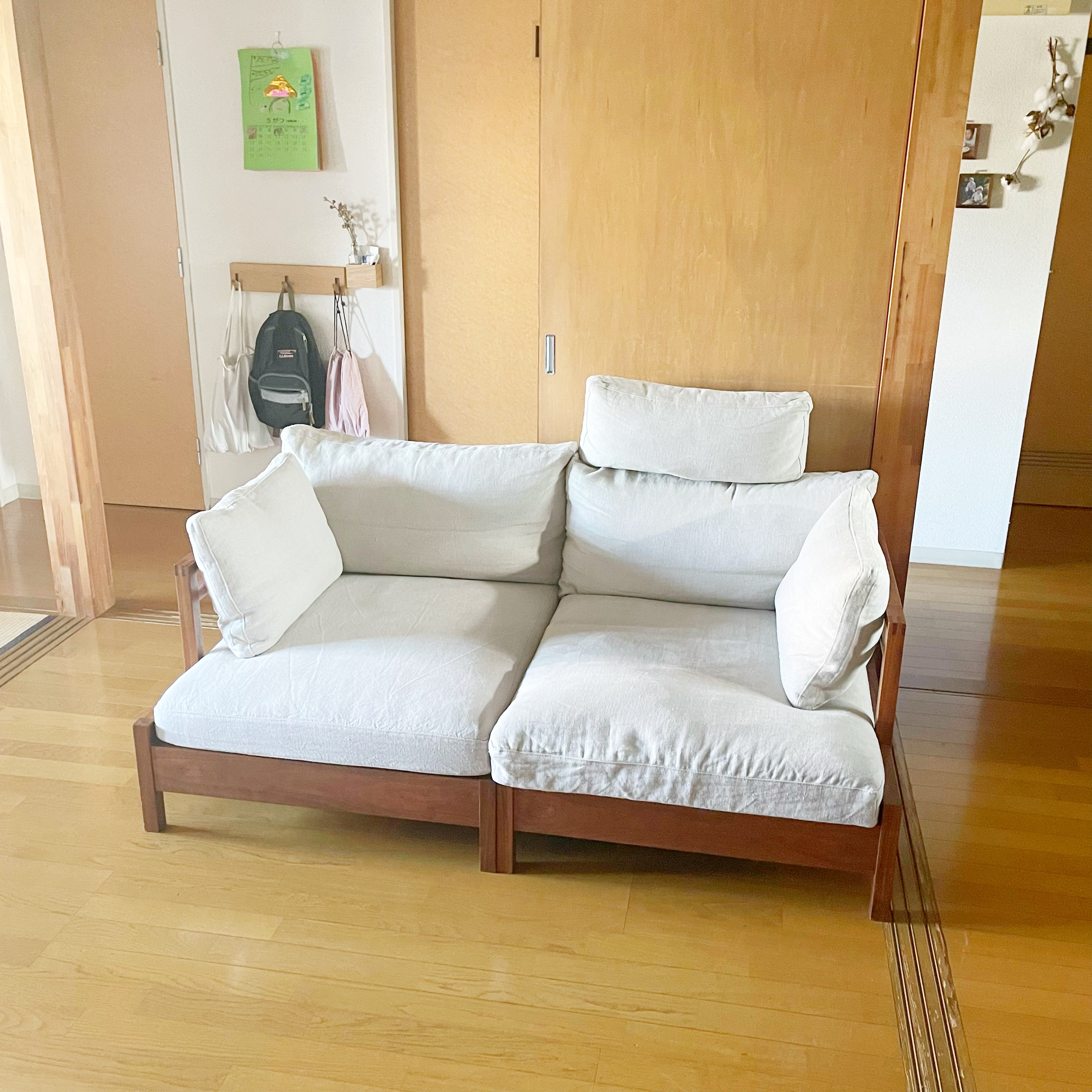 ソファカバーを新調しました : 生活のメモ Powered by