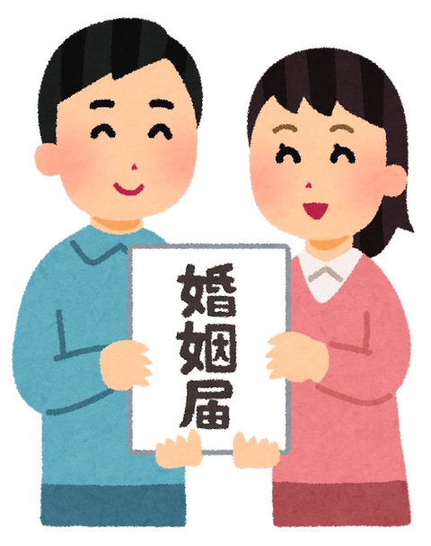 婚姻届け