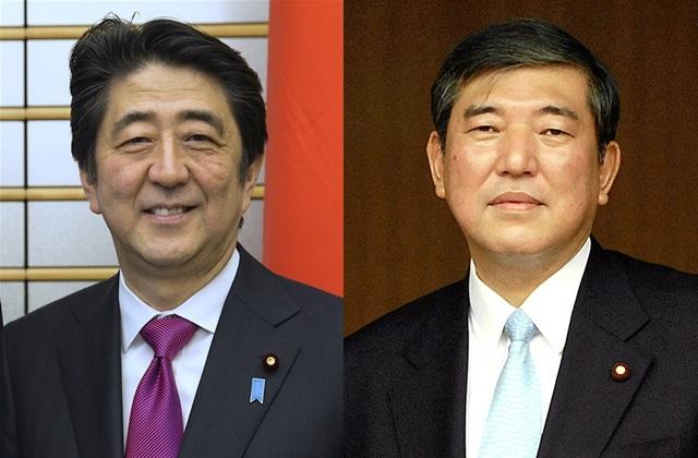 安倍　石破