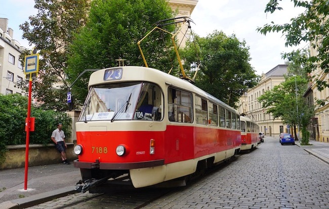 プラハのトラムtシャツ欲しい Dopravni Podnik Hl M Prahy Dpp 猫とプラハ