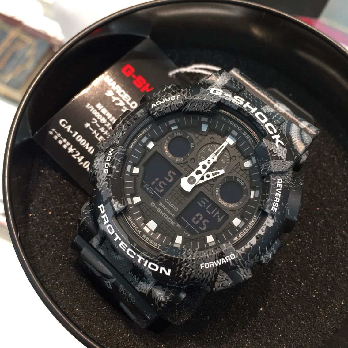 G Shock Marcelo Burlon コラボ Ga 100mrb 1ajr 精光堂隼人店のblog