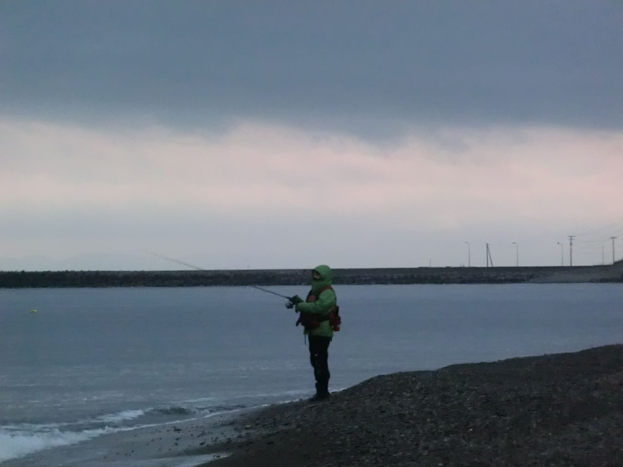 青森県でお魚釣り その 青森県西海岸サーフ 津軽 オモシェ な