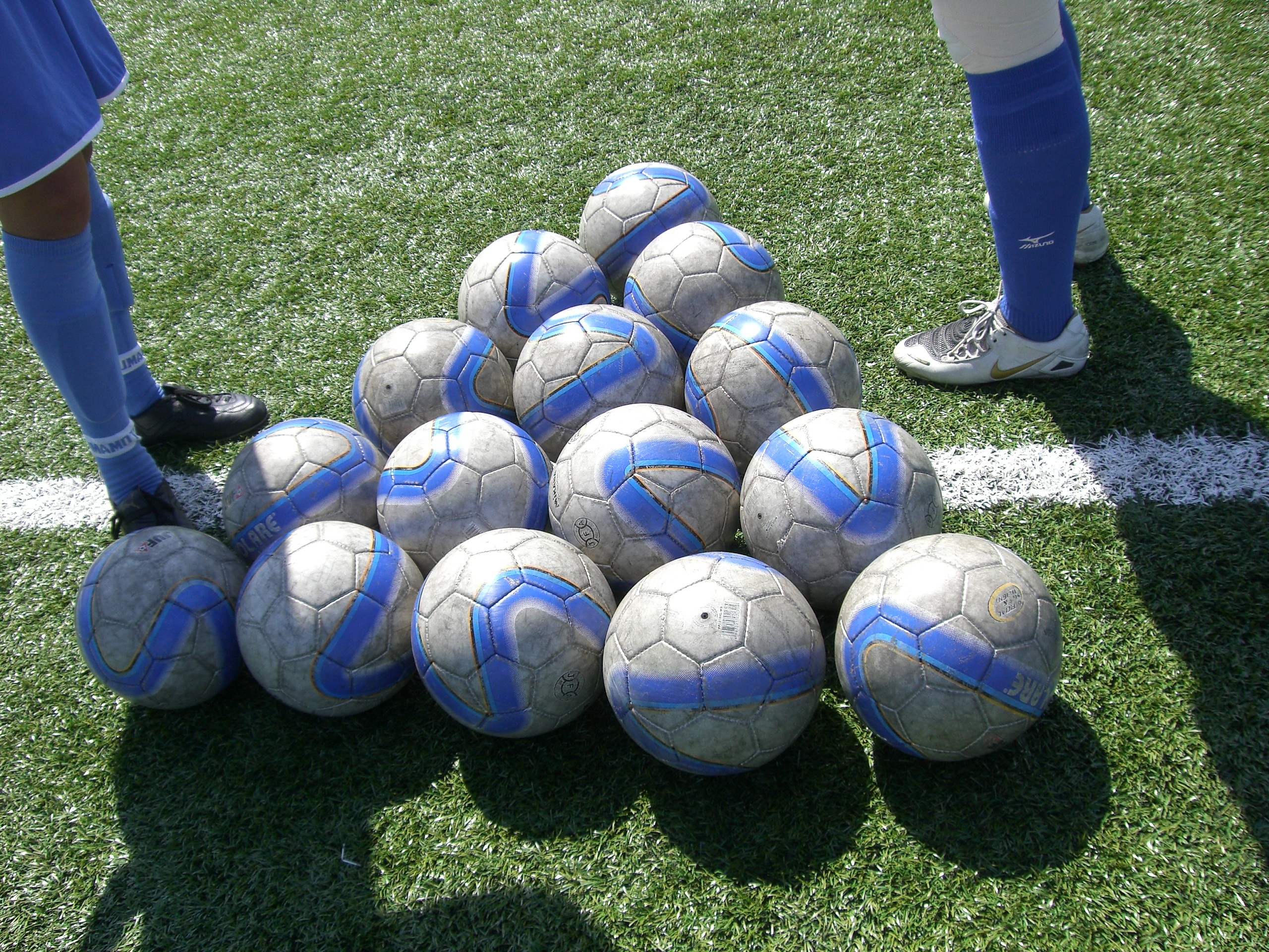 最近の練習後 グラウンドの記録09 西南学院大学サッカー部