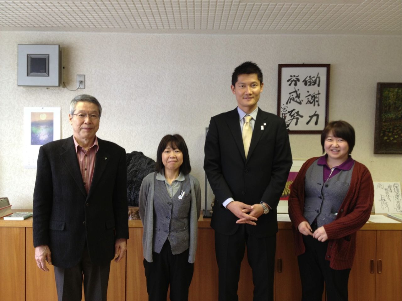 朝日健太郎氏がやって来ました 星槎国際芦別 旭川のブログ