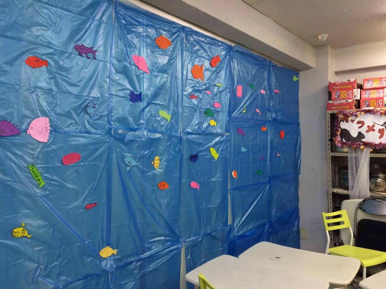 文化祭に向けて 学校装飾が進行中 ๑ ౪ 星槎国際広島の日常