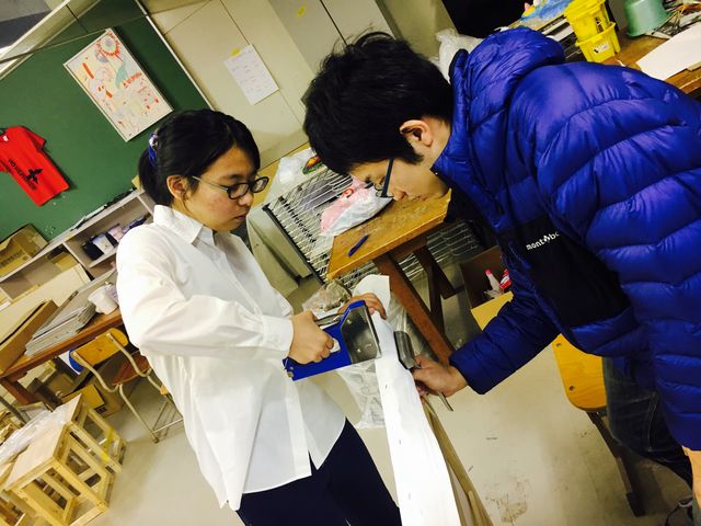 もみじキャンパス 美術部 キャンバス 星槎国際札幌 Blog
