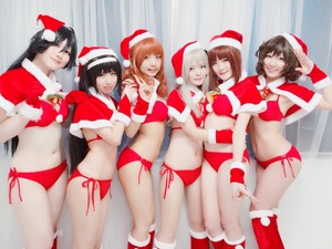 ドスケベ女子の集合写真はなんかお得感があるよねwww 2