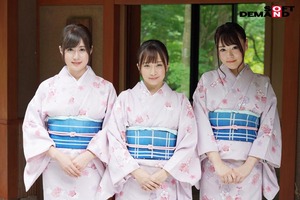 中出しＯＫマ〇コでおもてなししてくれるドスケベ温泉でハーレム性交ｗｗｗ