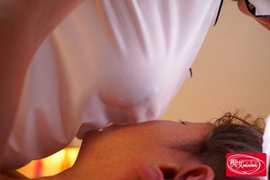 この乳とスタイルは卑怯ｗｗｗドスケベエステティシャンのパイズリ施術ｗｗｗ 9