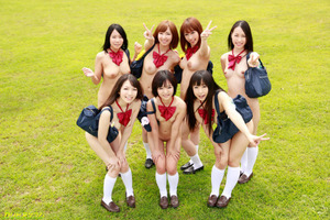 ドスケベ女子の集合画像はドリーム感（笑）があっていいねwww 13