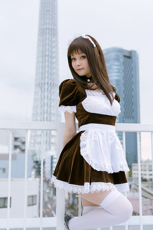 コスプレイヤーのエロい脚！美脚ニーソ画像！ 6