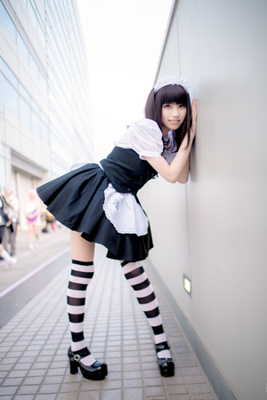  絶妙なふとももの肉付き！ニーソと太腿の絶対領域エロス画像！ 7