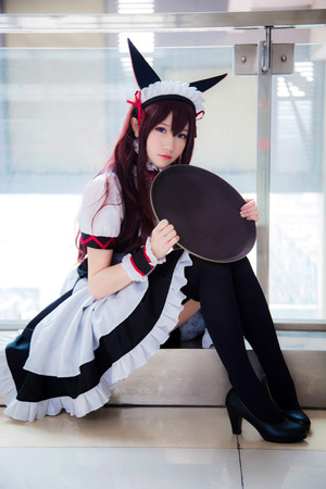 【清楚系ビッチ】性的な奉仕が上手そうなメイド＆バニーガールのエロ画像！ 12