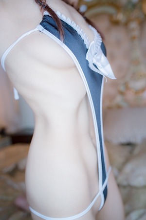 ワクワク感↑↑紐パン女子のぎりぎり下半身画像ｗｗｗｗ 5