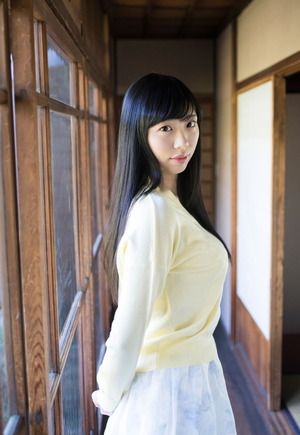 むにゅんとたわわ！癒し系巨乳・桐谷まつりちゃんのノーブラタンクトップなほっこりエロス画像！ 11