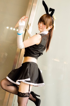 あらいいですねｗｗｗぷりケツ＆デカパイなバニーガールさん画像！ 13