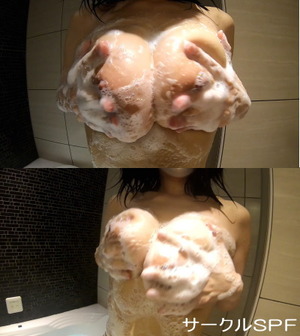 やっぱ天然Ｊカップって凄い！神スタイルな爆乳！泡まみれ＆パイズリハメ撮り個人撮影！ 9